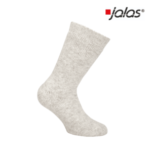 JALAS® Villasukka 4700harmaana, täysfroteerakenne ja laadukas norjalainen villa.