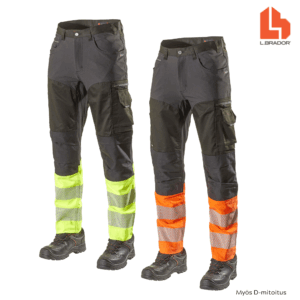 Hi-Vis housut 1073PB stretch-työhousut