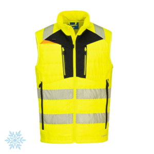 Portwest DX479 topattu Hi-Vis softshell-liivi – lämmin ja kestävä työliivi