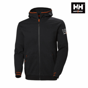 Vetoketjullinen Kensington huppari musta