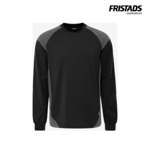 Fristads Heavy pitkähihainen T-paita 7071 GTM musta harmaa