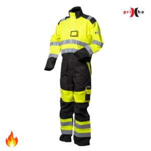 Priha Hi-Vis Haalari 4165 Multinorm keltainen-musta
