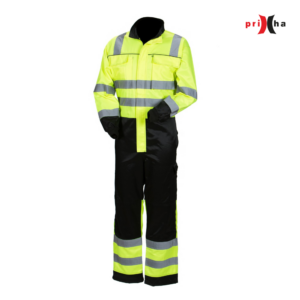 Priha Hi-Vis Haalari 4139 keltainen musta