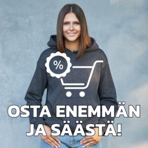 OSTA ENEMMÄN JA SÄÄSTÄ