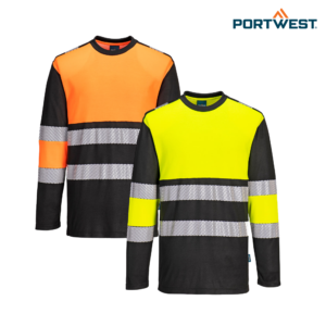 Portwest pitkähihainen Hi-Vis paita PW312