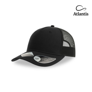 Atlantis Zion verkkoperälippis musta snapback